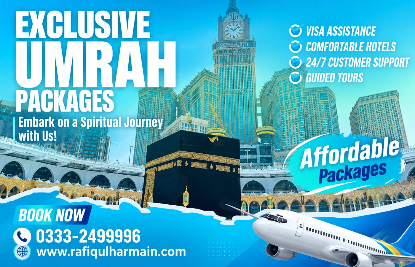 Exclusive Umrah Packages — book now